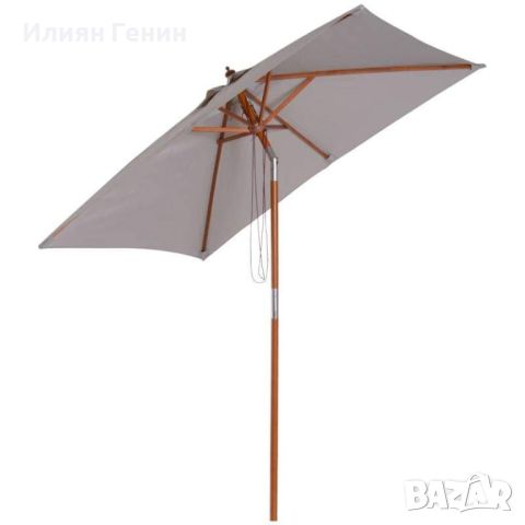 Outsunny 2m x 1,5m градински чадър-чадър с накланящ се сенник, снимка 2 - Градински мебели, декорация  - 46467341