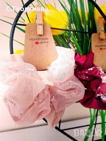 Аксесоар за коса - ръчна изработка, снимка 4 - Аксесоари за коса - 51633458