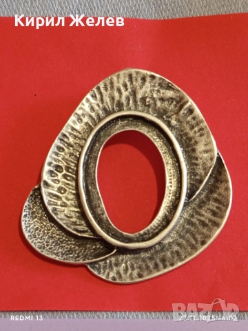 СРЕБРИСТА ВИСУЛКА АРТ МНОГО КРАСИВ МОДЕН АКСЕСОАР 49332