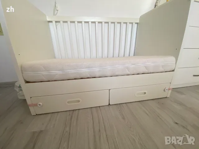  IKEA Бебешко легло/кошара/креватче+МАТРАК, снимка 1 - Бебешки легла и матраци - 48344314