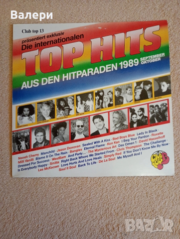 Грамофонни плочи с хитове на световно известни изпълнители, снимка 9 - Грамофонни плочи - 52150467