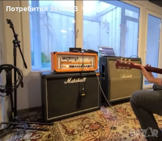 2бр 1979 Rola Celestion G12 65 в 2х12 Marshall JMP комбо кутия, снимка 5 - Китари - 48289835