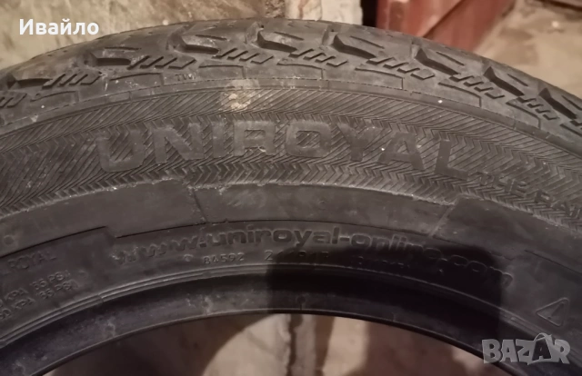 Продавам 2 броя зимни гуми 165.70.14 на 1 сезон дот 2019 Unoryal , снимка 4 - Гуми и джанти - 53284576