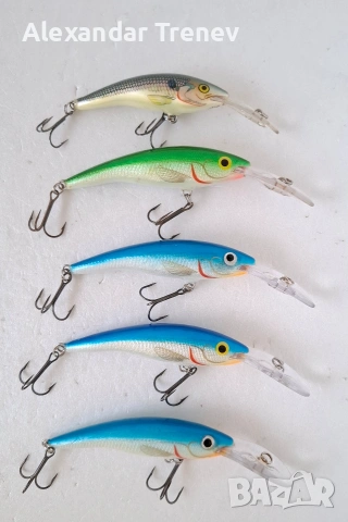 Воблери Rapala TD и TDD, снимка 3 - Такъми - 53691706