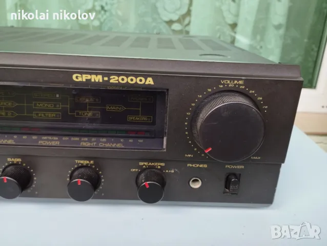 gpm-2000a, снимка 3 - Ресийвъри, усилватели, смесителни пултове - 47483370