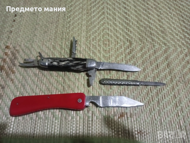 Лот от 3 старинни и колекционерски джобни ножчета, ножче, нож, ножка, снимка 8 - Ножове - 53938115