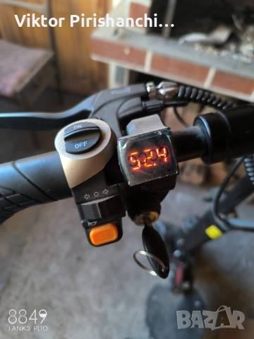 Сгъваема електрическа тротинетка , снимка 11 - Велосипеди - 51799020