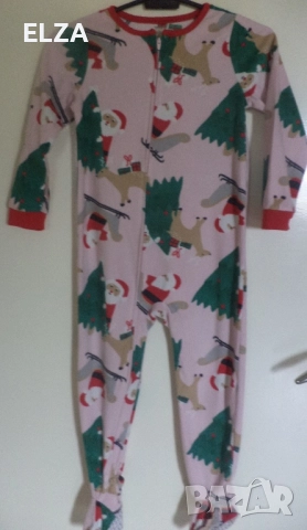 Памучни и поларени пижамки за 5 години, снимка 6 - Детски пижами - 51597125