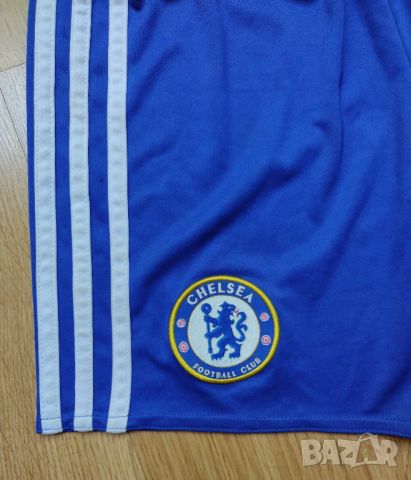 Chelsea / Adidas - детски футболни шорти на ФК Челси , снимка 2 - Детски къси панталони - 45386387