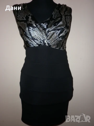 Рокля BSB dress elbise rochie - бандажна рокля, снимка 2 - Рокли - 50676275