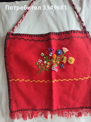 Детско етно комплект(риза,елек раница)