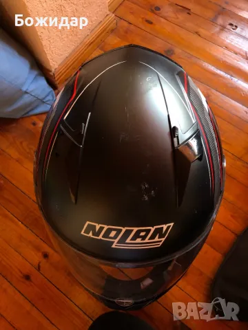 Каска Нолан/Nolan motor helmet, снимка 5 - Спортна екипировка - 47702579