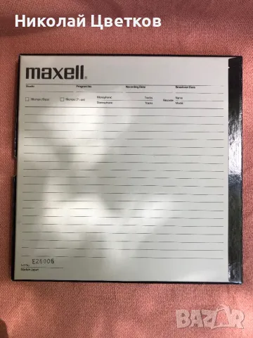 Maxell UD XL- 35-180 магнетофонна ролка / лента, снимка 2 - Декове - 50174998