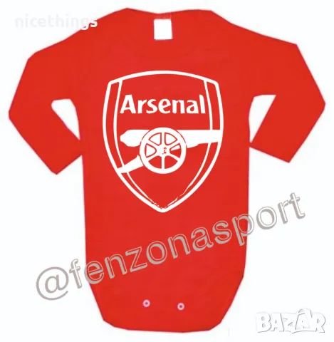 Боди на Арсенал Arsenal, снимка 2 - Бодита за бебе - 50335853