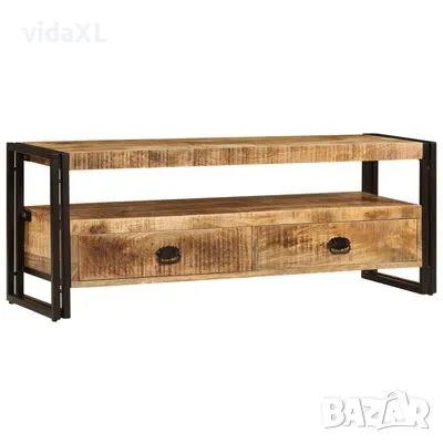 vidaXL ТВ шкаф, 120x35x45 см, мангово дърво масив(SKU:247402, снимка 1 - Шкафове - 47487647