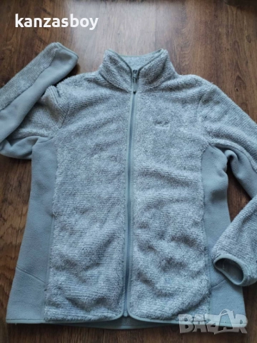 Jack Wolfskin Pine Leaf Jacket Women - дамско шерпа горнищв КАТО НОВО ХЛ, снимка 7 - Спортни екипи - 52711595