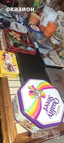 стари метални кутии, снимка 6 - Колекции - 52591980