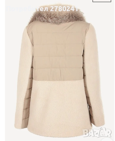 Дамско зимно яке алпака, снимка 3 - Якета - 52814700