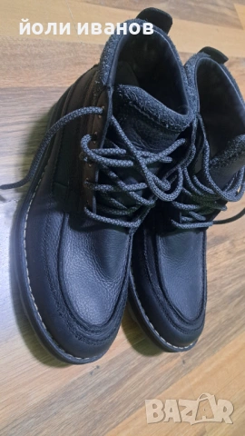 Clarks-кожени шити зимни обувки,нови,gore tex 42,5 