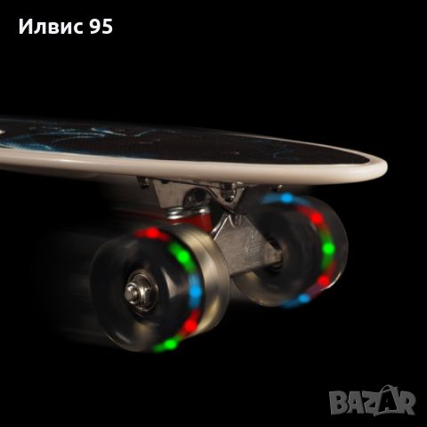 Скейтборд пениборд със светещи колела