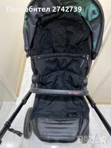 Лимитирана серия количка Cybex Priam Lux Birds of Paradise, снимка 8 - Детски колички - 47118198