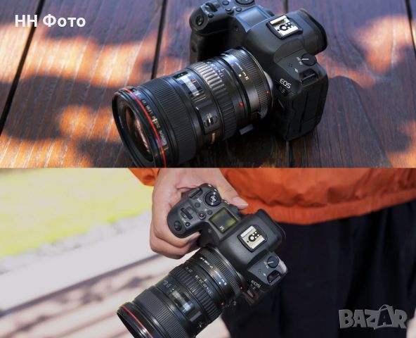 Адаптер Canon ef и ef-s към eos-R ( K&F ) за Canon RP,R6,R,R50,R100, снимка 6 - Обективи и филтри - 46329299