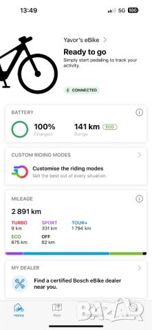 Електрически Велосипед Cube Kathmandu Hybrid SLТ 750 2022 CX Shimano XT С Ъпдейтната Smart Система, снимка 18 - Велосипеди - 46474782