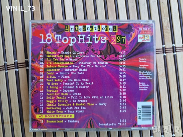 18 Top Hits Aus Den Charts 3/97, снимка 3 - CD дискове - 50536524