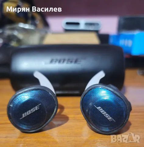 Bose SoundSport Free Wireless Headphones - безжични спортни слушалки за мобилни устройства, снимка 4 - Bluetooth слушалки - 49082286