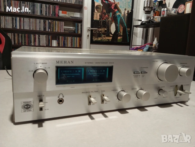 Усилвател MERAN -6503 Made in W.Germany, снимка 8 - Ресийвъри, усилватели, смесителни пултове - 53204239