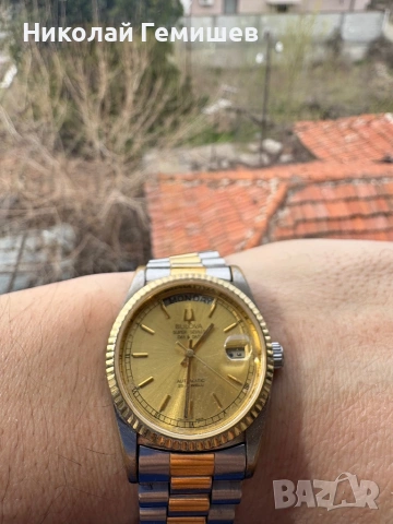 Bulova Super Seville ETA caliber 2834-2, снимка 2 - Мъжки - 54012813