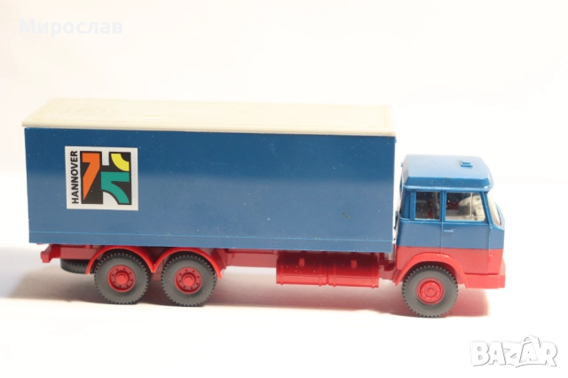 WIKING H0 1/87 HANOMAG КАМИОН МОДЕЛ КОЛИЧКА, снимка 4 - Колекции - 52773082