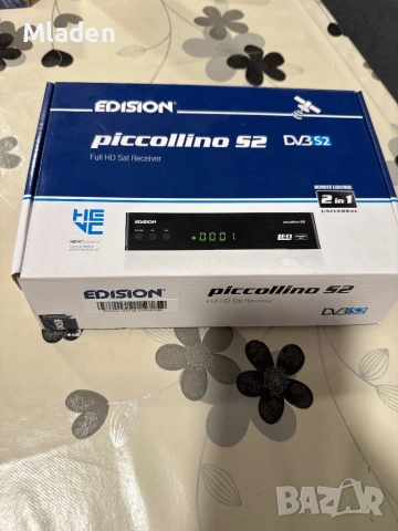 EDISION PICCOLLINO S2 сателитен приемник