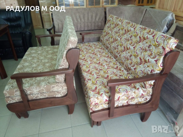 Диван масив тройка "Иван" 164 см , снимка 5 - Дивани и мека мебел - 51373747