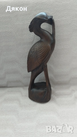 Птица дърворезба , снимка 2 - Статуетки - 53936977