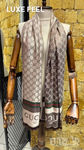 Дамски Шалове ⚜️ Gucci , снимка 4 - Шалове - 52977050