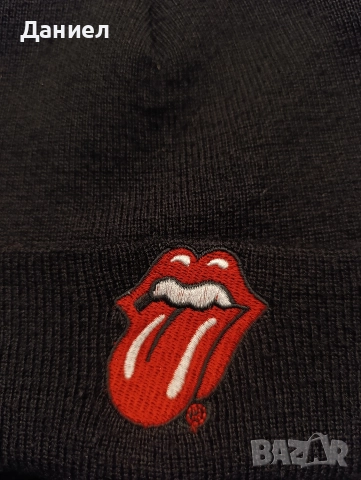 Зимна шапка Rolling stones , снимка 2 - Шапки - 52743241