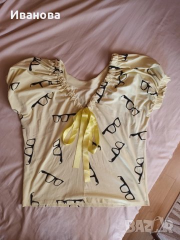 Кокетна и ефектна памучна туника 2ХЛ, снимка 4 - Туники - 51361163