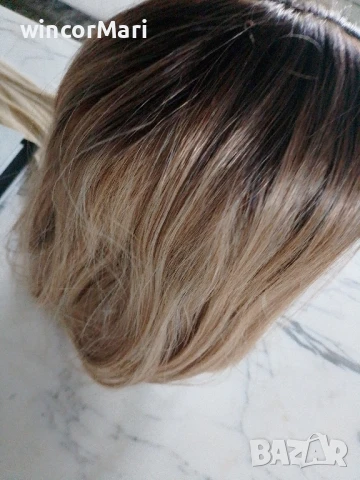 Нова лейс фронт перука,олекотен модел, снимка 11 - Аксесоари за коса - 50991276