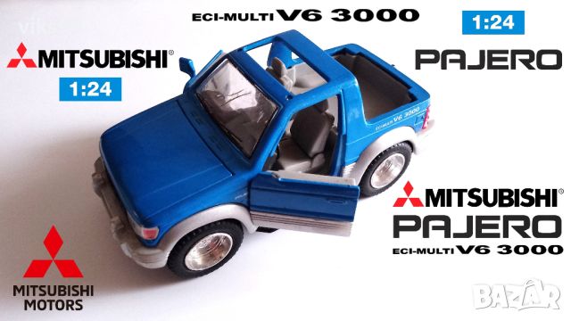MITSUBISHI PAJERO SS 5109-10 ECI-MULTI V6 3000 1:24, снимка 1 - Колекции - 45566449
