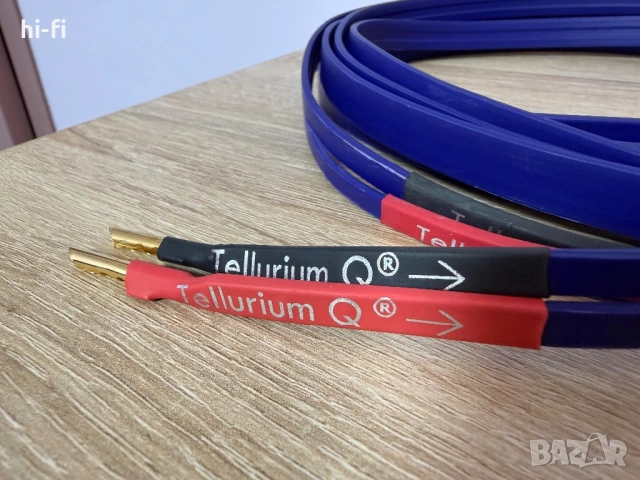 Tellurium Q Blue Speaker Cable / Кабели за тонколони, снимка 9 - Тонколони - 53922290