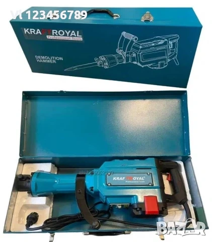 Професионален Къртач 3800W за къртене и пробиване, снимка 4 - Къртачи - 53987202