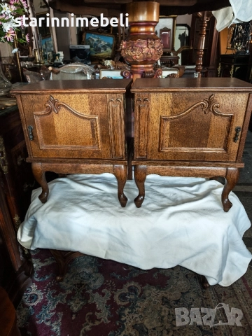 Дървени нощни шкафчета 