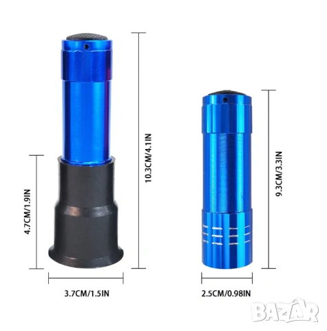 LED Лампа Тестер за Яйца Детектор Светлинен Овоскоп за Инкубатор на Пилета Фенерче за Излюпване Тест, снимка 8 - Градинска техника - 53875426