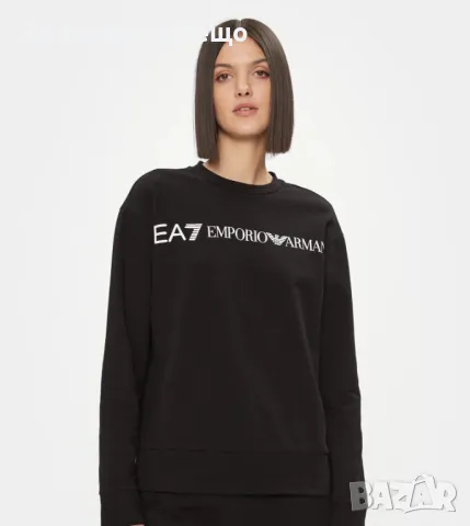 Унисекс блуза🔝Дамска ватирана блуза Emporio Armani - 2 цвята🔝Мъжка блуза Емпорио Армани Код LFS125, снимка 2 - Блузи с дълъг ръкав и пуловери - 47685298