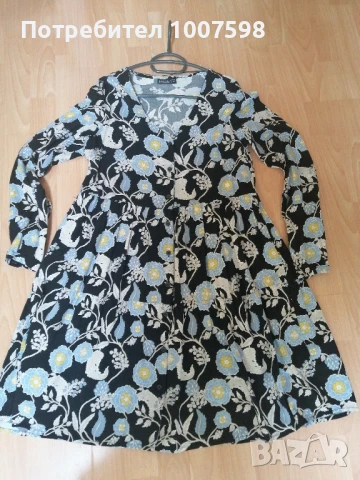 рокля с дълъг ръкав 