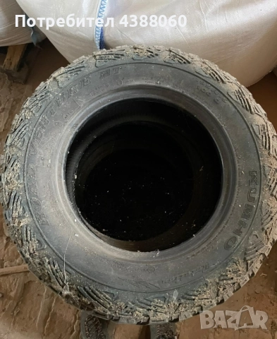 8 автомобилни гуми, 4 с джанти, 195/80 R15, снимка 2 - Гуми и джанти - 52054103