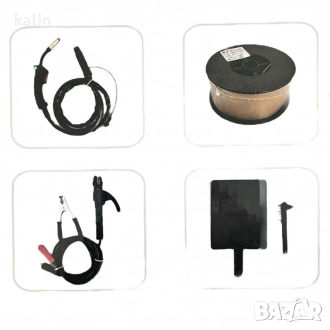 Инверторен електрожен с телоподаващо KraftRoyal – 2 в 1 MIG/MMA заваръчен апарат, снимка 2 - Други стоки за дома - 50842968