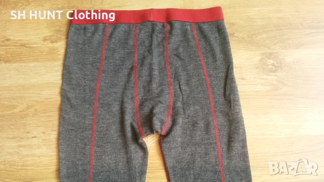 MAN UNDERWEAR MADE IN NORWAY 100% Merino Wool размер S термо долница - 1605, снимка 4 - Екипировка - 52699139