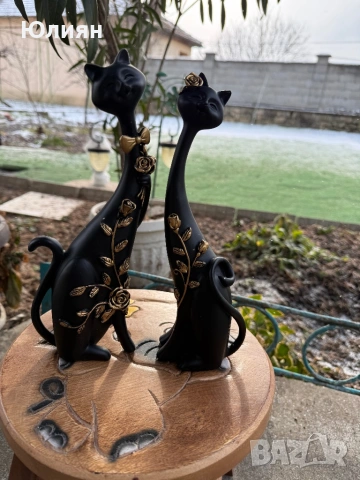 Котки 2 броя комплект, снимка 7 - Декорация за дома - 53149843